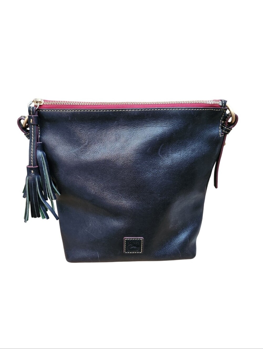 Dooney Brown Florentine Leather Crossbody